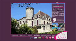 Desktop Screenshot of chateau-de-duras.com